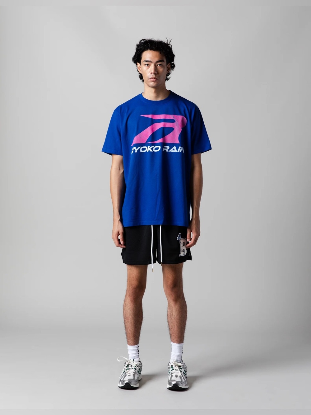 Ryoko Rain Artist and Athletes Tee in Navy Blue